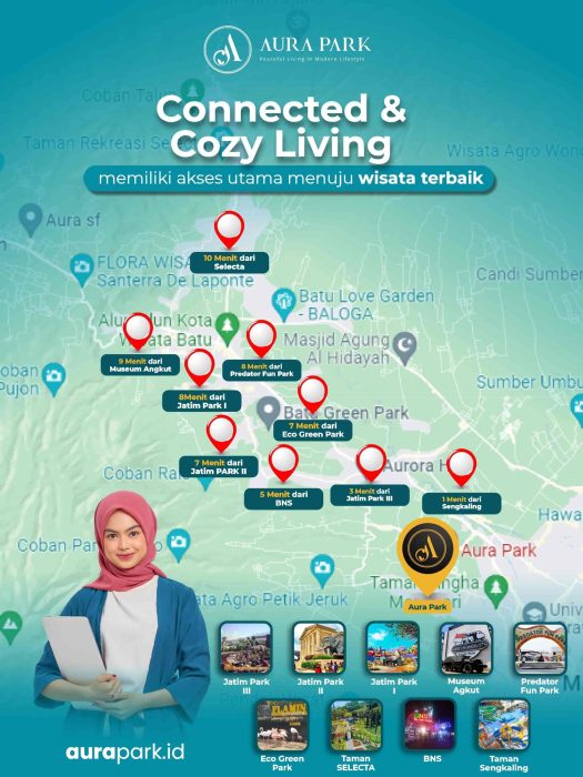 Aura Park Dekat Kawasan Wisata Malang Batu