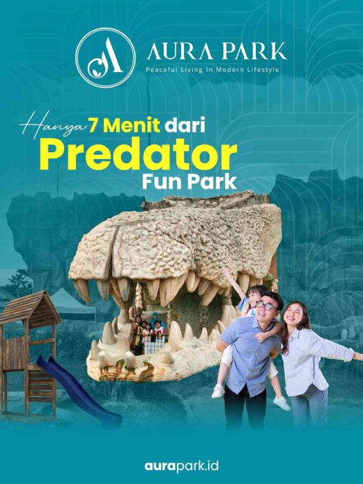 Aura Park 7 Menit dari Predator Fun Park