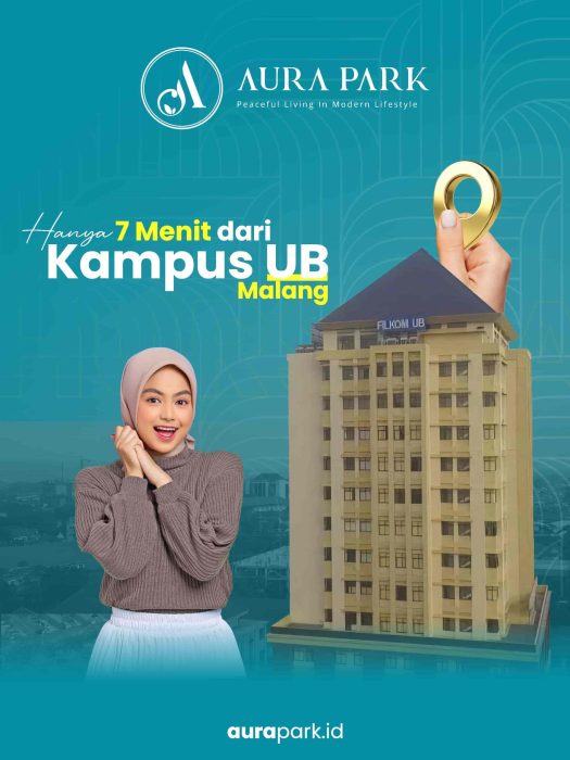 Aura Park 7 Menit dari Kamus Universitas Brawijaya