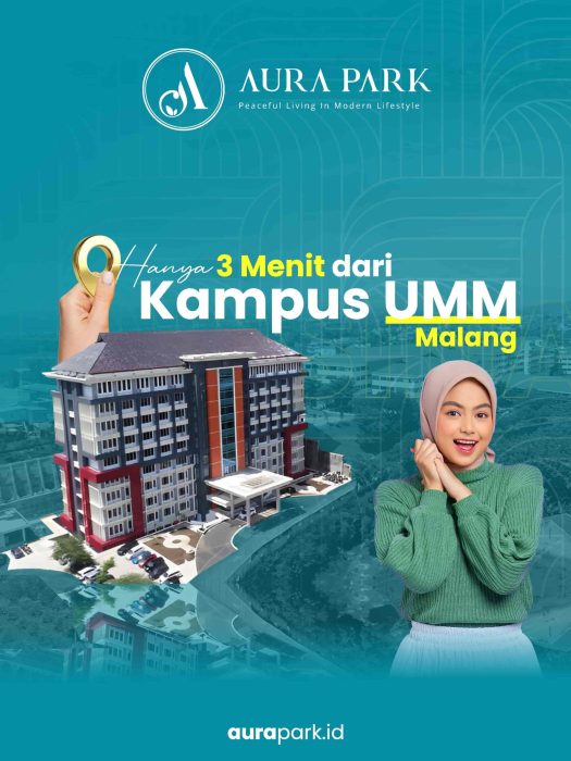Aura Park 3 Menit dari Kamus UMM